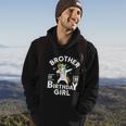 Funny Brother Of The Birthday Girl Unicorn Hoodie Lifestyle