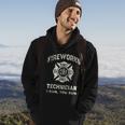 Funny Fireworks Technician Firefighter America Hoodie Lifestyle