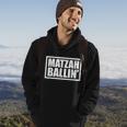 Funny Jewish Matzah Ballin Matzo Ball Soup Hanukkah Hoodie Lifestyle