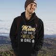 Funny Mom Of The Wild One 1St Birthday Matching Family Hoodie Lifestyle