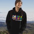 Give A Hoot Autism Awareness Hoodie Lifestyle