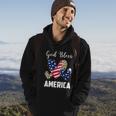 God Bless America Leopard Christian 4Th Of July Hoodie Lifestyle