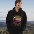 Hotter Than A Hoochie Coochie Daddy Vintage Retro Country Music Hoodie Lifestyle