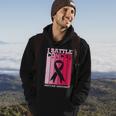 I Battle Cancer Whats Your Supperpower Pink Ribbon Breast Caner Hoodie Lifestyle