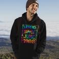 June 56 Years Old Since 1966 56Th Birthday Gifts Tie Dye Hoodie Lifestyle