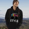 Kickin It Prek Sunglass Style Back To School Hoodie Lifestyle