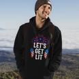 Lets Get Lit 4Th Of July With Fireworks Gift Hoodie Lifestyle