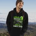 Level 9 Unlocked Awesome 2013 Video Game 9Th Birthday Gift V2 Hoodie Lifestyle