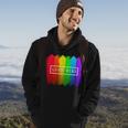 Love Wins Flag Hoodie Lifestyle