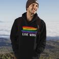 Love Wins Lgbt Gay Pride Lesbian Bisexual Ally Quote V3 Hoodie Lifestyle