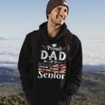 Mens Proud Dad Of A 2023 Senior Graduate Father Graduation Hoodie Lifestyle