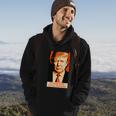 Orange Man Good Actually Hoodie Lifestyle