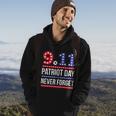 Patriot Day 911 We Will Never Forget Tshirtnever September 11Th Anniversary V2 Hoodie Lifestyle