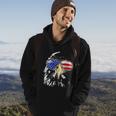 Patriotic Eagle Sunglasses Usa American Flag 4Th Of July Gift Hoodie Lifestyle