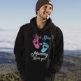 Pink Or Blue Mummy Loves You Gift Hoodie Lifestyle