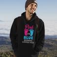 Pink Or Blue Pa Loves You Gender Reveal Meaningful Gift Hoodie Lifestyle