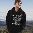 Pro Choice Reproductive Rights Uterus Gift Hoodie Lifestyle