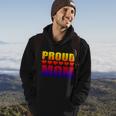 Proud Mom Lgbtgiftq Gay Pride Ally Lgbt Parent Rainbow Heart Funny Gift Hoodie Lifestyle