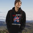 Red White And Blue Cousin Crew 2022 Meaningful Gift Cousin Crew 4Th Of July Cu Hoodie Lifestyle