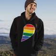 Right Half Of Heart Lgbt Gay Pride Lesbian Bisexual Ally Quote Hoodie Lifestyle