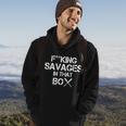 Savages In That Box Hoodie Lifestyle