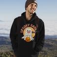 Spooky Babe Retro Groovy Halloween Custome Essential Men Hoodie Lifestyle