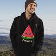 Sweety Watermelon Slice Melon Funny Summer Hoodie Lifestyle