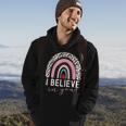 Test Day I Believe In You Rainbow Gifts Women Students Men V2 Hoodie Lifestyle