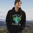 There Is No Planet B Earth Hoodie Lifestyle
