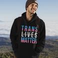 Trans Lives Matter Lgbtq Graphic Pride Month Lbgt Hoodie Lifestyle