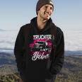 Trucker Trucker Babe Female Truck Driver Woman Trucker Hoodie Lifestyle