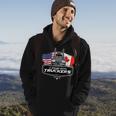 Trucker Trucker Support I Stand With Truckers Freedom Convoy _ V2 Hoodie Lifestyle