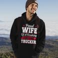 Trucker Trucking Truck Driver Trucker Wife Hoodie Lifestyle