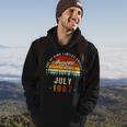 Vintage 55Th Birthday Awesome Since July 1967 Epic Legend Hoodie Lifestyle