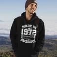 Vintage Crown Made In 1972 50 Years Of Being Awesome 50Th Birthday Hoodie Lifestyle