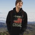 Vintage Old American Flag Think While Its Still Legal Hoodie Lifestyle