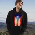 Vintage Puerto Rico Flag V2 Hoodie Lifestyle