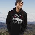 Womens Shark Lady Week Of The Shark Wife Gift Men Hoodie Lifestyle