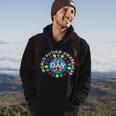 World Autism Awareness Day Earth Puzzle Ribbon Tshirt Hoodie Lifestyle