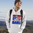 Im Just Here To Bang 4Th Of July Fireworks Fourth Of July Hoodie Lifestyle