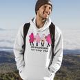 On Wednesday We Wear Pink Ghost Halloween Breast Cancer Men Hoodie Lifestyle