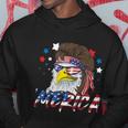4Th Of July Merica Eagle Mullet Usa American Flag Gift Hoodie Unique Gifts