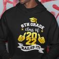 8Th Grade Class Of 2022 Nailed Boy Girl Graduation Hoodie Unique Gifts