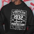 90Th Birthday Vintage 1932 Aged To Perfection Genuine Hoodie Unique Gifts