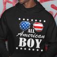 All American Boy Us Flag Sunglasses For Matching 4Th Of July Hoodie Unique Gifts