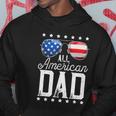All American Dad Funny 4Th Of July Fathers Day Hoodie Unique Gifts