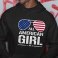 All American Girl 4Th Of July Independence Hoodie Unique Gifts