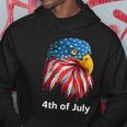 American Bald Eagle Mullet 4Th Of July Funny Usa Patriotic Gift Hoodie Unique Gifts