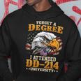 Attended Dd 214 University Hoodie Unique Gifts