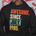 Awesome Since July 1985 37 Year Old 37Th Birthday Gift Hoodie Personalized Gifts